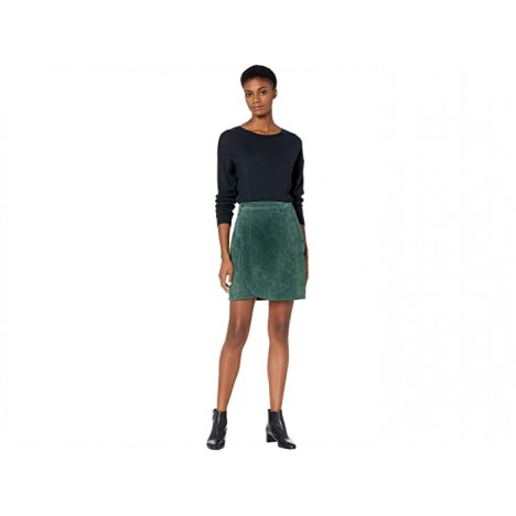 Blank NYC Real Suede Wrap Skirt