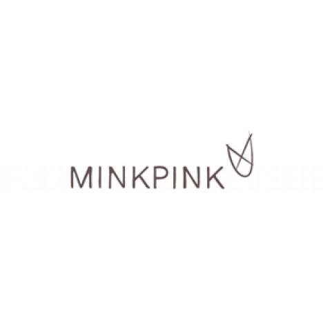 MINKPINK Baja Faux Wrap Midi Skirt