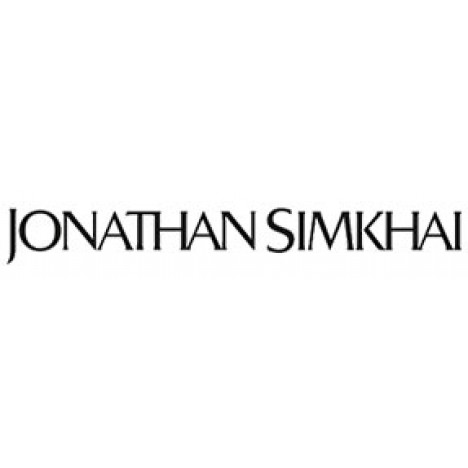 Jonathan Simkhai Gingham Asymmetrical Ruffle One-Piece