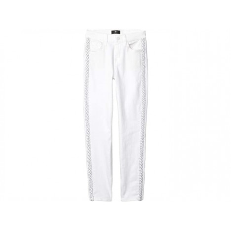 7 For All Mankind The Ankle Skinny in Clean White