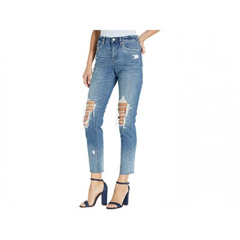 Blank NYC The Rivington Destructed Jeans in Jet Setter