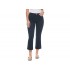 FDJ French Dressing Jeans Sunset Hues Denim Olivia Flare Crop in Navy