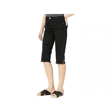 FDJ French Dressing Jeans Sunset Hues Denim Olivia Pedal Pusher in Black