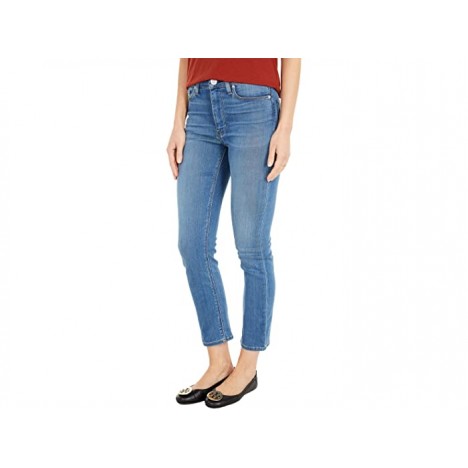 Hudson Jeans Barbara High-Waist Skinny Crop in Between Days