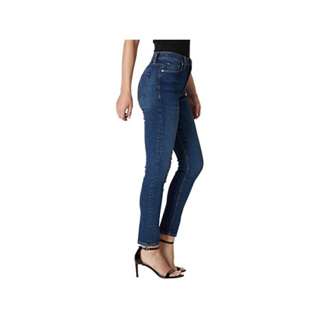 Hudson Jeans Barbara High-Waist Supreme Skinny Ankle in Spiral