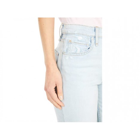 Hudson Jeans Remi High-Rise Straight Cropped in Levitator