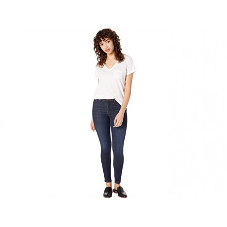 Madewell 9 Mid-Rise Skinny Jeans in Larkspur Wash TENCEL™ Denim Edition