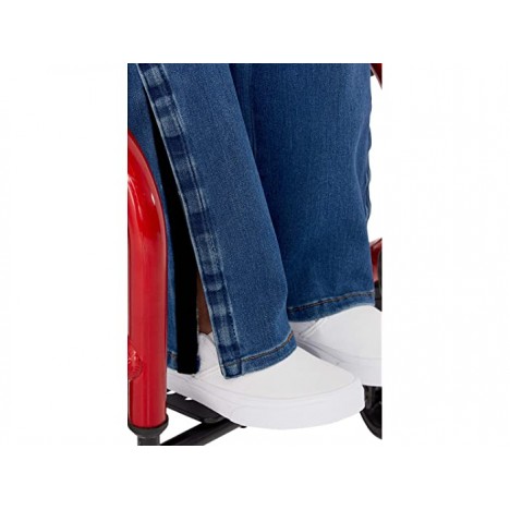 Seven7 Adaptive Seated Tummyless Easy Straight Jeans w Cargo Pocket in Jagger
