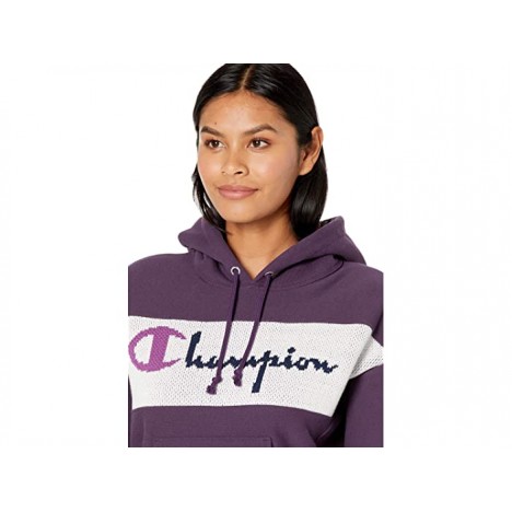 Champion LIFE Reverse Weave® Pullover Hood-Sweater w Rib Inset