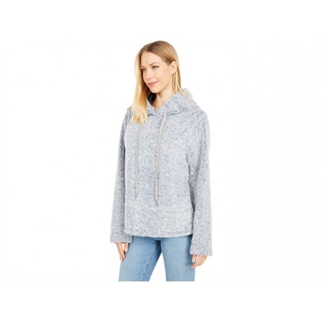 Dylan by True Grit Whistler Tippled Plush Side Zip Pullover Hoodie