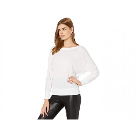 FOR BETTER NOT WORSE Always Late Batwing Long Sleeve Dolman Top