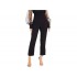 Cushnie High-Waisted Cropped Pants with Button Detail