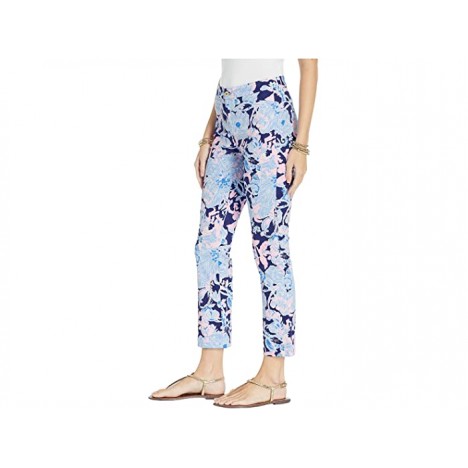Lilly Pulitzer Kelly High-Rise Crop Flare Pants