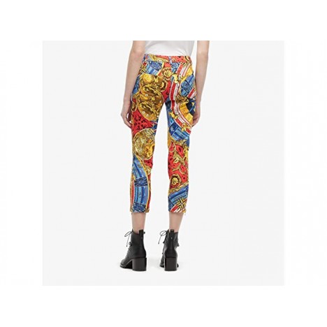 Moschino Printed Crop Pants