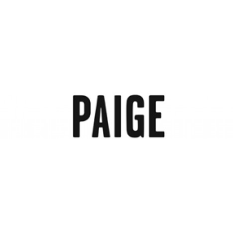 Paige Colette w Faux Welt Pockets + Raw Hem in Micro Reef Plaid