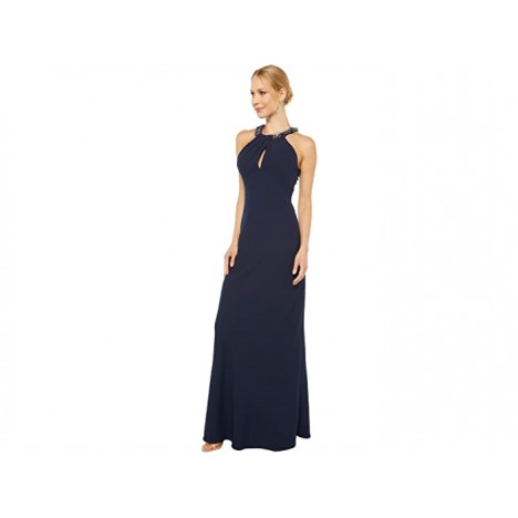 Adrianna Papell Crepe Evening Gown