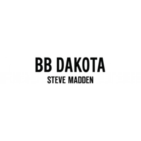 BB Dakota x Steve Madden Crinkle Rayon Faux Wrap Dress