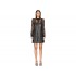 Boutique Moschino Sparkle Dress with Lace Undershirt