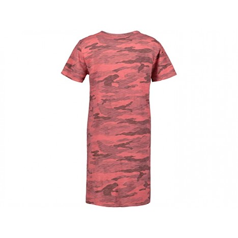 Dylan by True Grit Camo Chic Crew Neck T-Shirt Dress