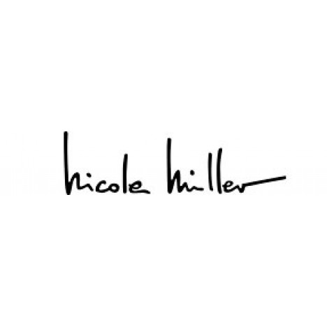 Nicole Miller Heavy Jersey Mesh V-Neck Sleeveless Dress