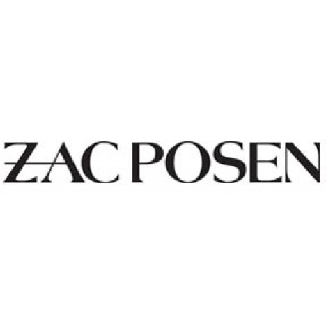 Zac Posen Bonded Crepe Asymmetric Neckline Fitted Cocktail Dress