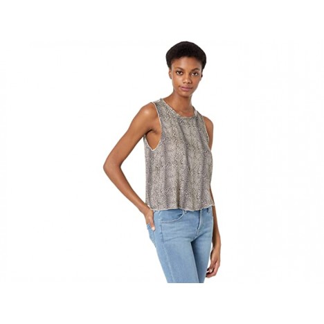 Chaser Stretch Silky Basics Cropped Muscle Tank