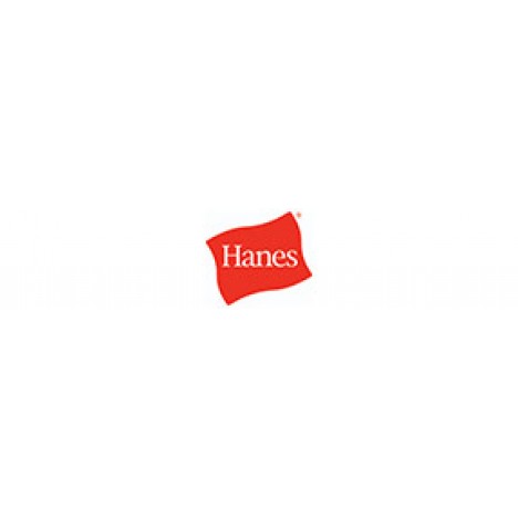 Hanes Beefy-T Long Sleeve Color Block Henley