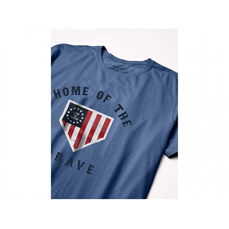Life is Good Brave Home Plate Crusher Tee