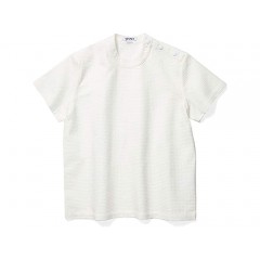 SUNNEI Quilted Button Detail T-Shirt