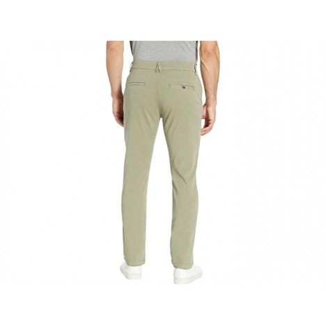 Hudson Jeans Classic Slim Straight Chino Pants in Dusty Olive
