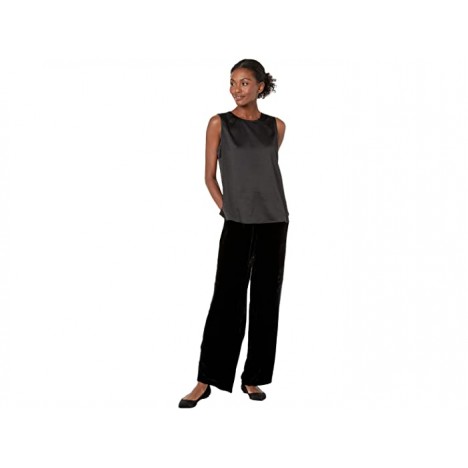Eileen Fisher Recycled Polyester Satin Round Neck