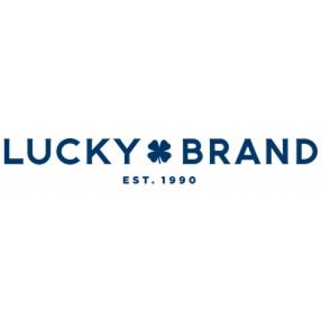 Lucky Brand Short Sleeve Crew Neck Printed Top