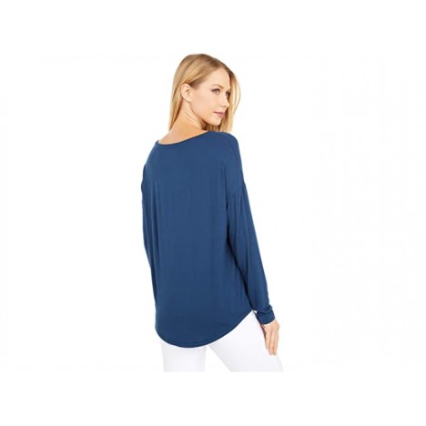 Majestic Filatures Soft Touch Long Sleeve Boatneck