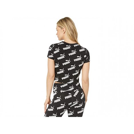 PUMA Amplified All Over Print Fitted Tee