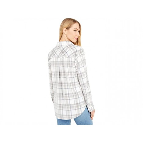 Dylan by True Grit Canyon Cord Plaid Corduroy Button Front Shirt