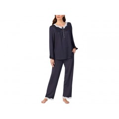 Eileen West Sweater Knit V-Neck Pajama Set